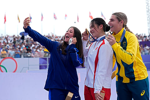 Silver medalist Perris Benegas